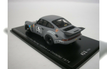 Porsche 911 Carrera RSR 3.0 Gelo Racing #57 1000km Le Castellet 1974 T. Schenken - R. Stommelen