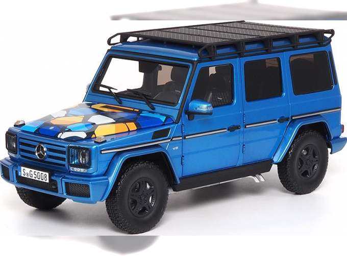 MERCEDES-BENZ G-class #Gventure300k, Metallic Blue