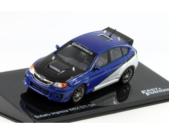 SUBARU Impreza WRX STI GH "Fast and furious" (2014). blue/black