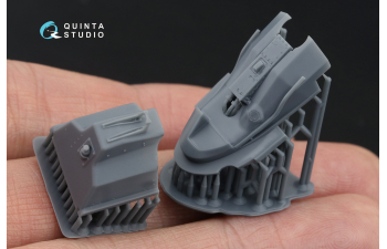 3D Декаль интерьера кабины для Суххой-30СМ (Звезда) (с 3D-печатными смоляными деталями)