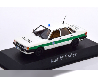 AUDI 80 Police (1979), white green