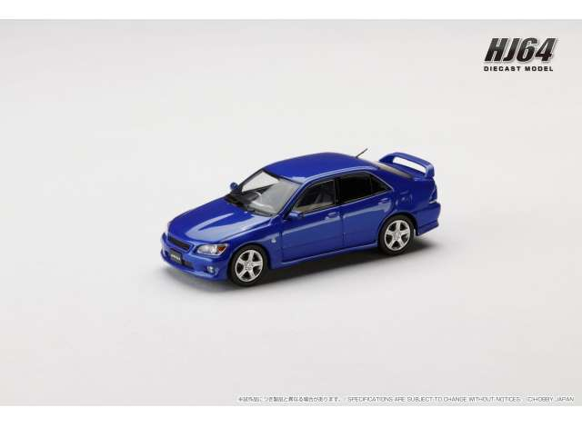 Toyota Altezza RS200 (E10) 1998 Genuine Option Parts, blue mica