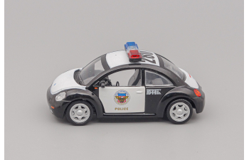 (Уценка!) VOLKSWAGEN Beetle Police Department USA, black / white