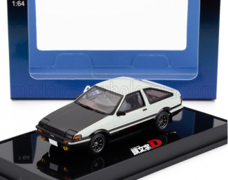 TOYOTA Sprinter Trueno (ae86) Project D Final Version (1983), White Black