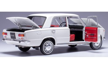 FIAT 124 "Европейский автомобиль года 1967" (1966), white
