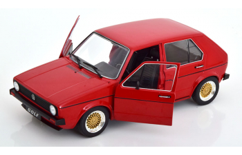 VOLKSWAGEN Golf 1 L Custom II, red