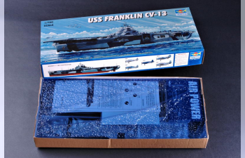 Сборная модель Американский авианосец USS FRANKLIN CV-13
