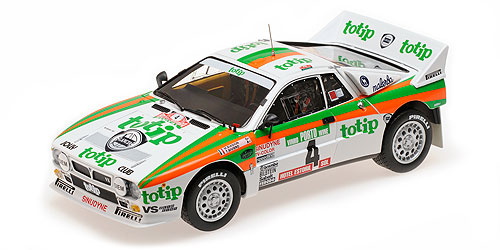 Lancia Rally 037 "Totip" #4 Portugal 1985 M.Biasion, T.Silviero