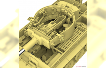 Сборная модель Tiger I Early Production Full Interior Kursk