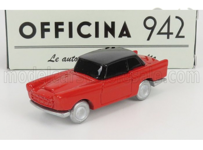 FIAT 1200 Coupe Carrozzeria Scionieri (1958), Red Black