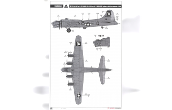 Сборная модель B-17G Early Production