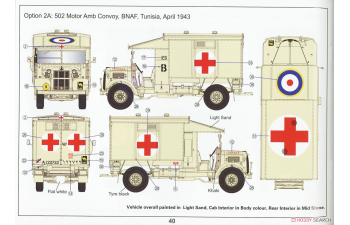 Сборная модель Early War British Army 4x2 Heavy Ambulance