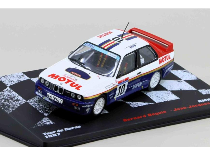 BMW M3 Tour de Corse 1987 Bernard Beguin - Jean-Jaques Lenne