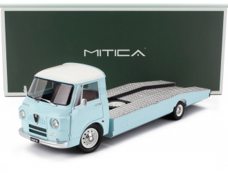 ALFA ROMEO A12 (f12) Carro Attrezzi Prima Serie (1967) - Tow Truck - Abschleppwagen - DÉpanneuse, Light Blue White