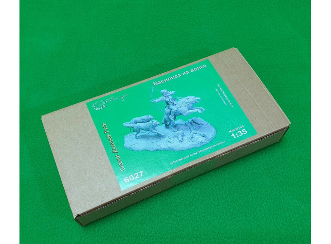 Сборная модель Миниатюра "Василиса на волке"