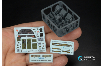 3D Декаль интерьера кабины Vultee Mk.II Vengeance (Dora Wings) (с 3D-печатными деталями)