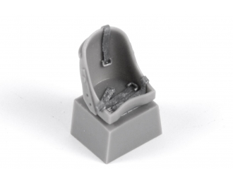 Mitsubishi J2M3 Raiden (JACK) seat with seatbelts (Hasegawa)