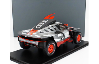 AUDI Q E-tron Rs Team Audi Sport №211 Rally Dakar (2023) Mattias Ekstrom - Emil Bergkvist, Grey Silver Black