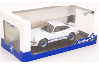 PORSCHE 911 Carrera RSR Coupe (1973), white blue