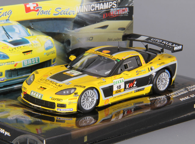 CORVETTE Z06R GT3 Callaway ADAC GT Masters (2011), yellow / black