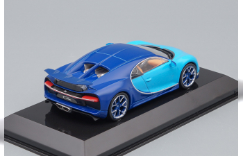 BUGATTI Chiron 2016, blue