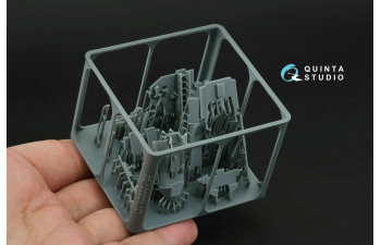 3D Декаль интерьера кабины для Суххой-30СМ (Звезда) (с 3D-печатными смоляными деталями)