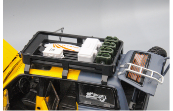 TOYOTA Land Cruiser 80 (Safari Edition), жёлтый, 21 см