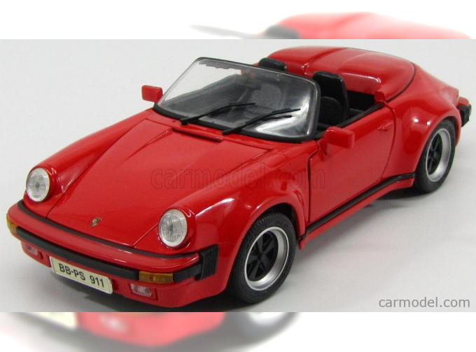 PORSCHE 911 SPEEDSTER (1989), red