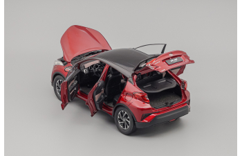 TOYOTA Izoa/C-HR 2019, red / black