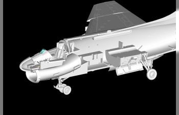 Сборная модель Самолет A-7P Corsair II