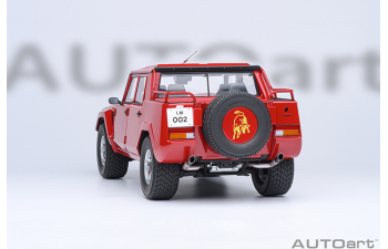 LAMBORGHINI LM002 Pick-Up (1986), red