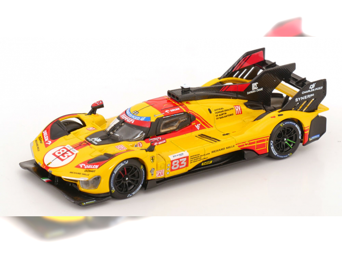 FERRARI 499P No 83 24h Le Mans, Kubica/Yifei/Schwarzman (2024)
