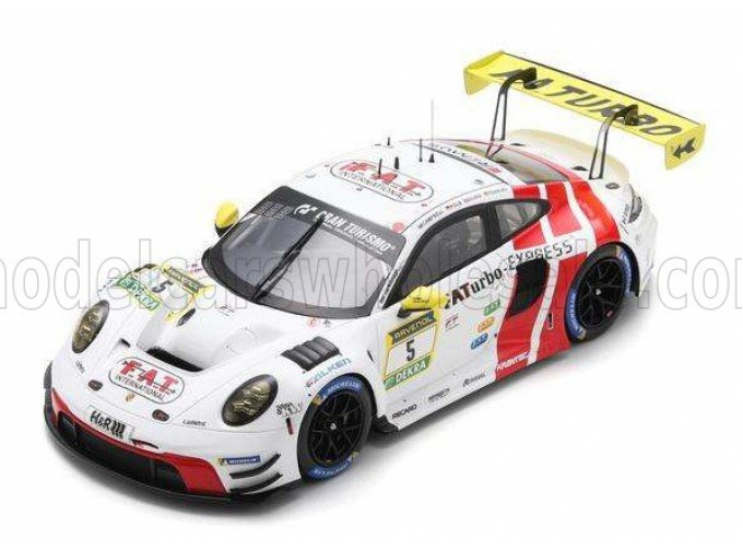 PORSCHE 911 992 Gt3 R Team Herberth Motorsport №5 24h Nurburgring (2024) Robert Renauer - Vincent Kolb - Dennis Olsen - Matt Campbell, White Red