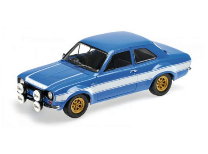 FORD ESCORT I RS1600 FAV - 1970 - BLUE W/WHITE STRIPES