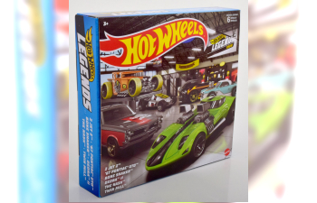 LEGENDS TOUR SET 2 Jet Z, 67´Pontiac GTO, Bone Shaker, Deora II The Nash Twin Mill in gift Box