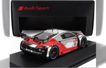 AUDI R8 Lms Gt3 Team Audi Sport Scherer Phx N40 24h Nurburgring (2023) Mike Rockenfeller - Timo Scheider - Martin Tomczyk, Silver Red