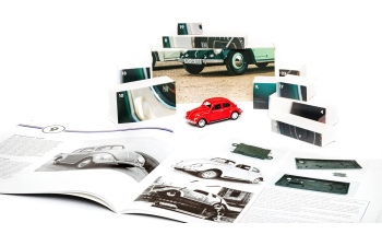 Сборная модель VOLKSWAGEN Käfer (1970), red