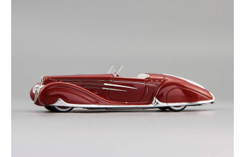 DELAHAYE Type 165 Cabriolet (1939), red