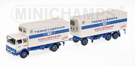 MERCEDES-BENZ LP1624 KUHLZUG TRANSTHERMOS 1969, белый