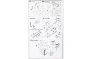 Сборная модель TADANO Crevo Gr-130nl/n Mini G4 2013 Telescopic Tractor - Elevatore