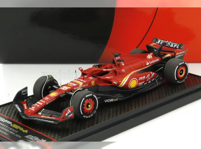 FERRARI F1 Sf-24 Team Scuderia Ferrari №16 Australian Gp (2024) Charles Leclerc, Red Black