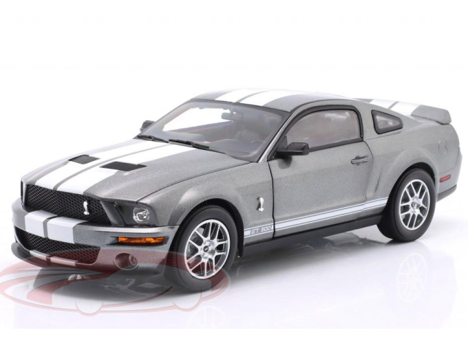 FORD Mustang Shelby GT500 (2007), grey metallic