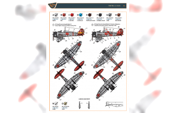 Сборная модель Самолет A5M2b Claude. Advanced kit.