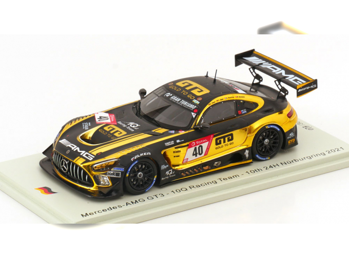 MERCEDES-BENZ AMG GT3 №10 24h Nuerburgring, Hever/Jäger/Buurmann/Baumann (2021)