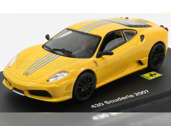 FERRARI 430 Scuderia (2007), Yellow Silver