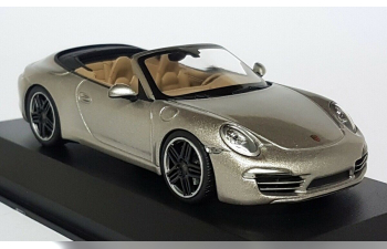 PORSCHE 911 CARRERA S CABRIOLET (991) 2012 серебристый