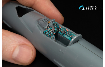 3D Декаль интерьера кабины МиГ-21МФ (Горьковского завода) (Eduard) (с 3D-печатными деталями)