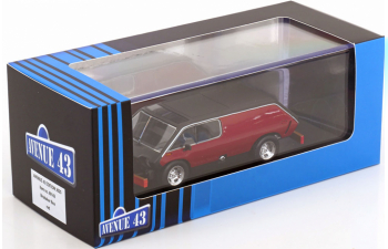 BRUBAKER Box (1972), red metallic / black