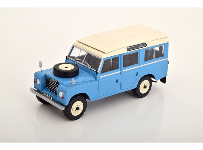 LAND ROVER Series III 109, light blue white