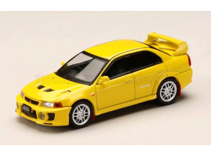 MITSUBISHI Lancer Evo V Gsr With Mud Flap (1998), yellow